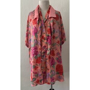 Vintage Victoria’s Secret Gold Label 3-Piece Lingerie Sleep Set Floral PS| LG